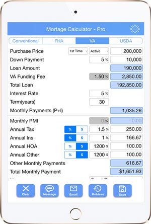 Loan Calculator for Realtors & Loan Officers